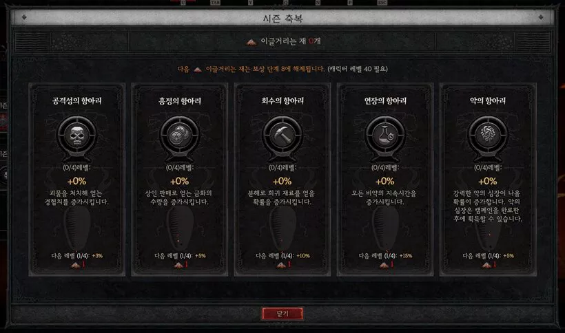 디아블로4-시즌1-축복