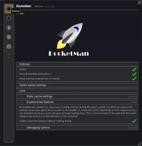 림월드 RocketMan Performance Mod