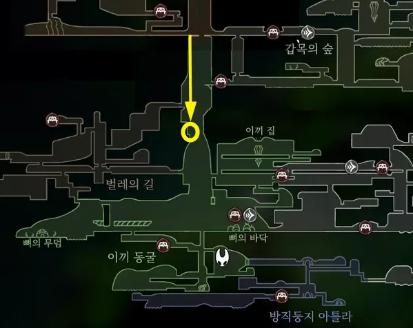 실크송 실종된 배달부 팁 위치 1