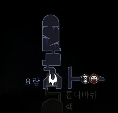 실크송 요람 실크심장 지도