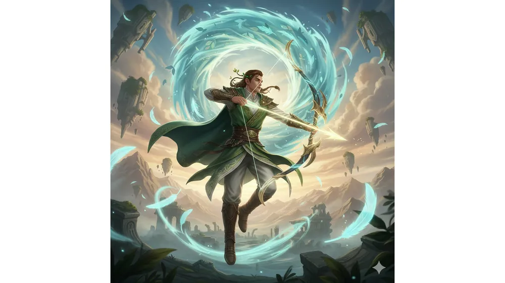 원신 벤티 세팅 종결 가이드를 위한 바람 속성 아처 이미지