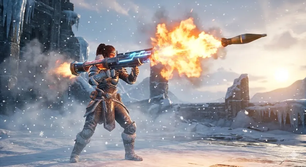 니케 디젤 윈터 스위츠 공략 썸네일: 설원 위에서 활약하는 런처 캐릭터