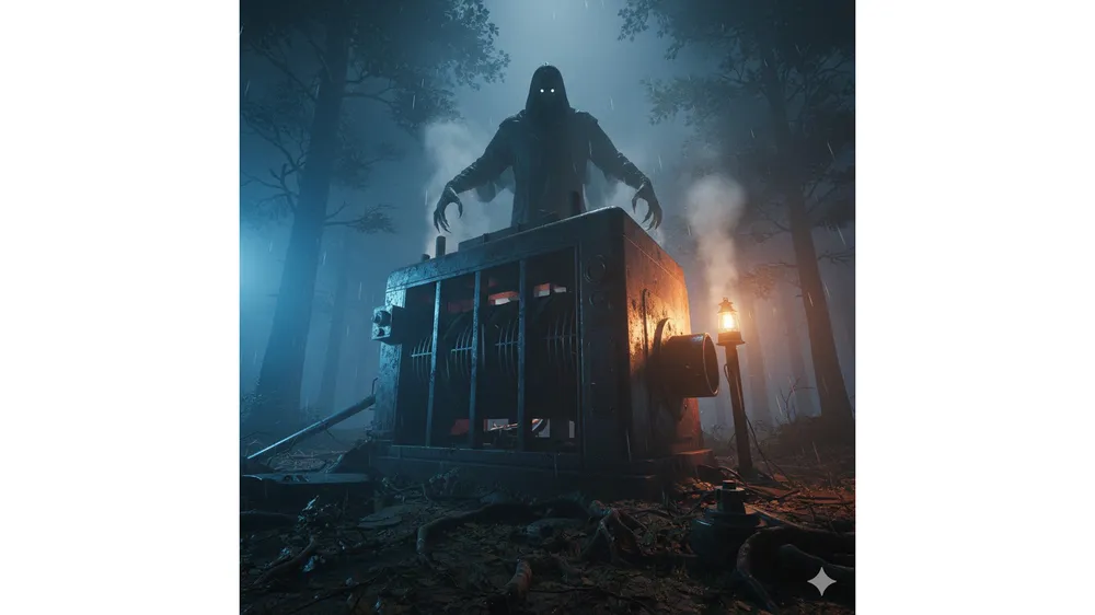 로블록스 포세이큰 코드 공략을 위한 공포 게임 분위기의 썸네일 이미지