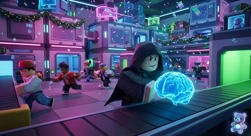 브레인롯 훔치기 코드 보상과 Festive 67 DLC 캐릭터가 배치된 게임 플레이 장면