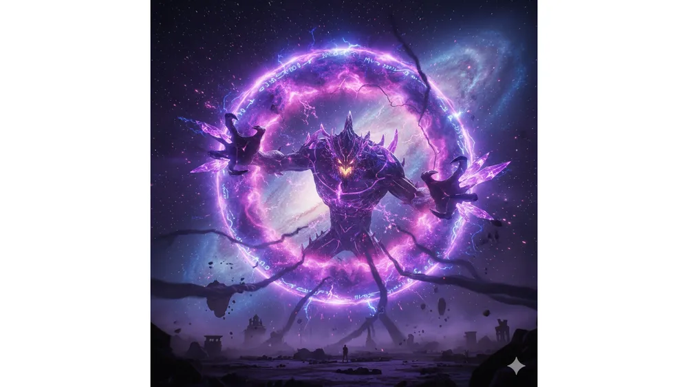 롤토체스 시즌16 9공허 카이사 덱의 핵심인 공허 에너지를 형상화한 썸네일