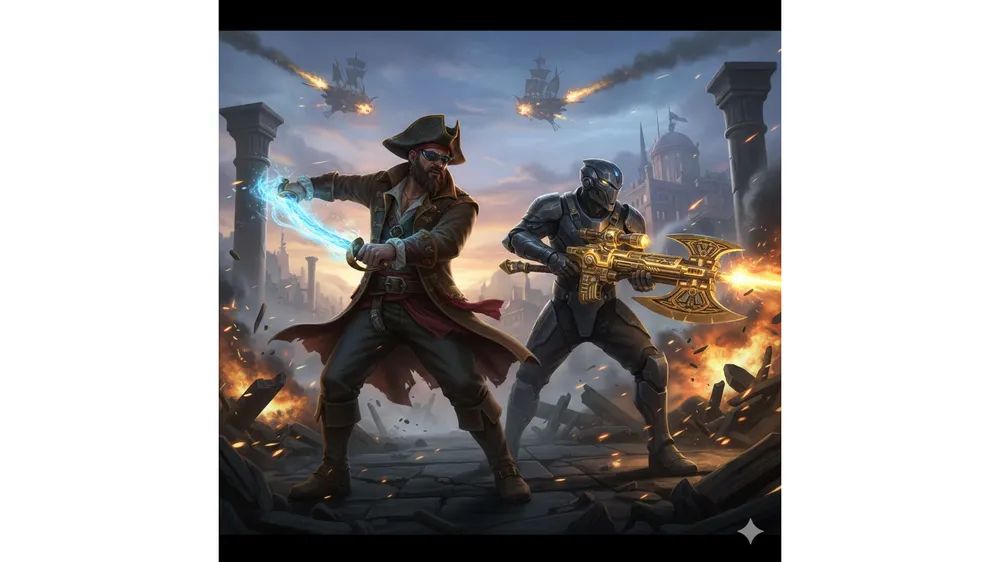 롤토체스 시즌16 토벌자 갱플랭크 덱 공략을 위한 판타지 전투 썸네일