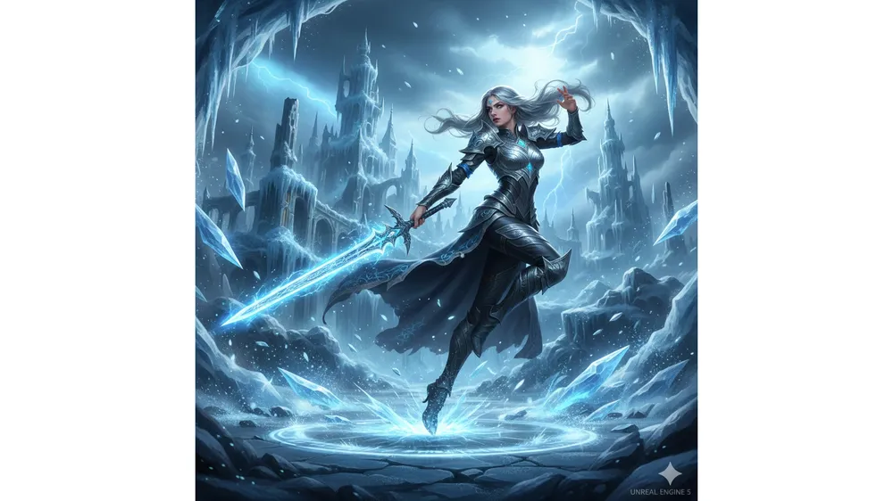 명조 산화 공략을 위한 얼음 속성 검사 전투 장면 썸네일