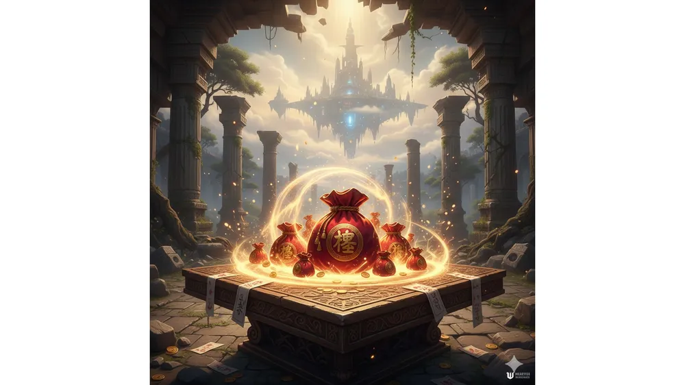 아이온2 2026 복주머니 이벤트 재화와 보상 이미지가 빛나는 모습