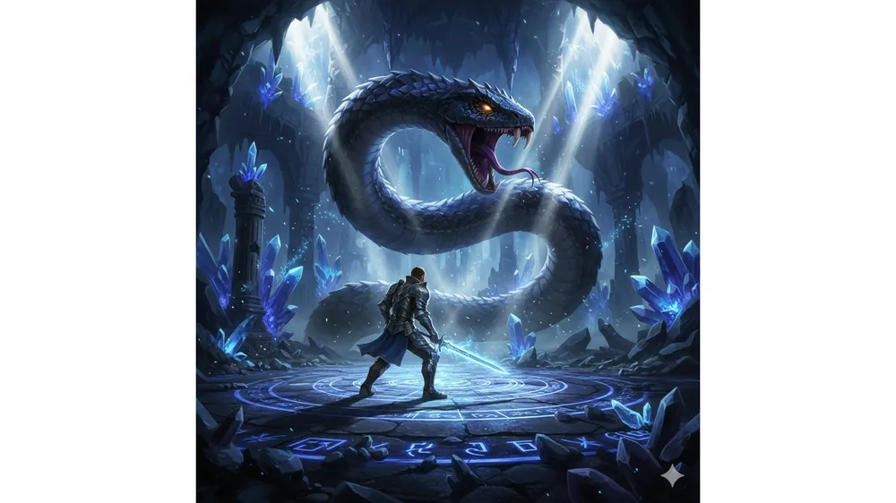 아이온2 아르카니스 던전 보스와 대치하는 캐릭터 모습