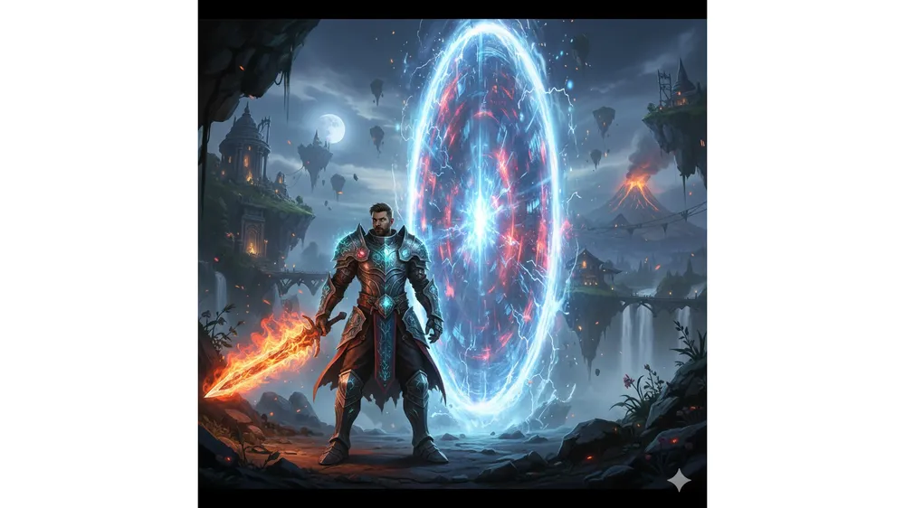 아이온2 스펙업 공략 시공의 균열과 불의 신전 배경 이미지