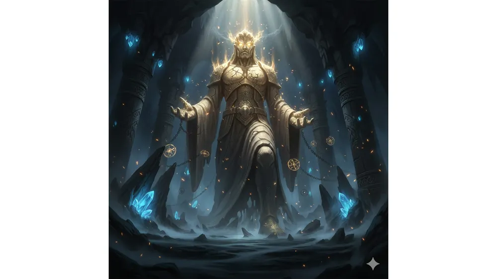 아이온2 지켈의 사념체 거상과 악몽 던전 배경 썸네일