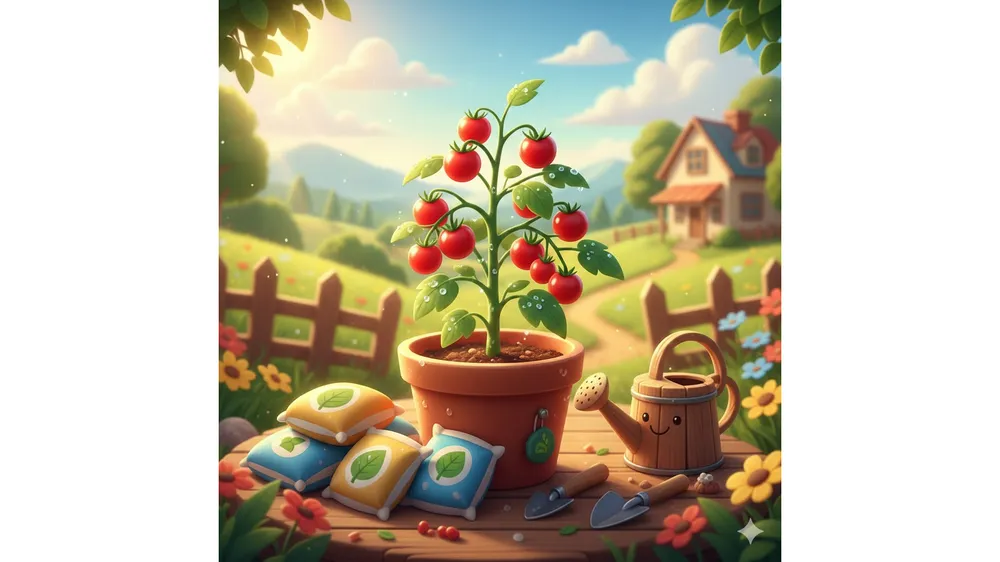 올팜 맞팜 친구 초대와 방울토마토 키우기 공략 썸네일