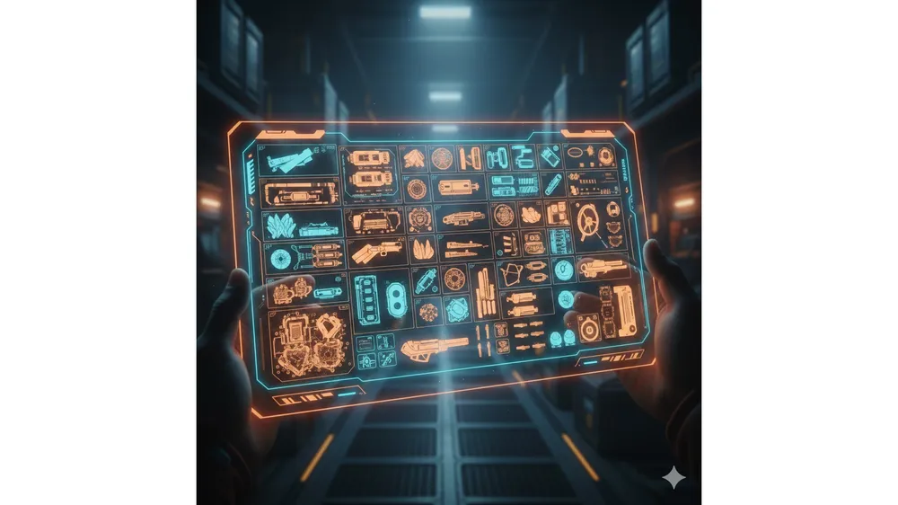 아크 레이더스 창고 정리 및 인벤토리 관리 화면