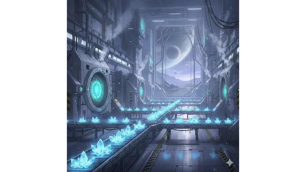 명일방주 엔드필드 공장 공략 자동화 라인과 자수정 병 생산 모습