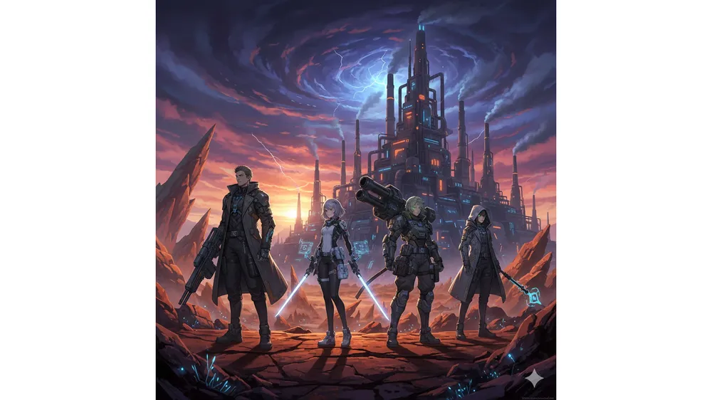 명일방주 엔드필드 공략 핵심 캐릭터와 공장 배경 썸네일