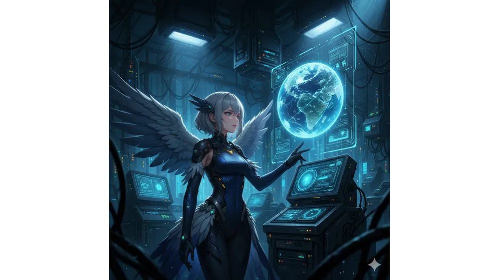 명일방주 엔드필드 스토리 배경 탈로스 행성과 캐릭터 일러스트