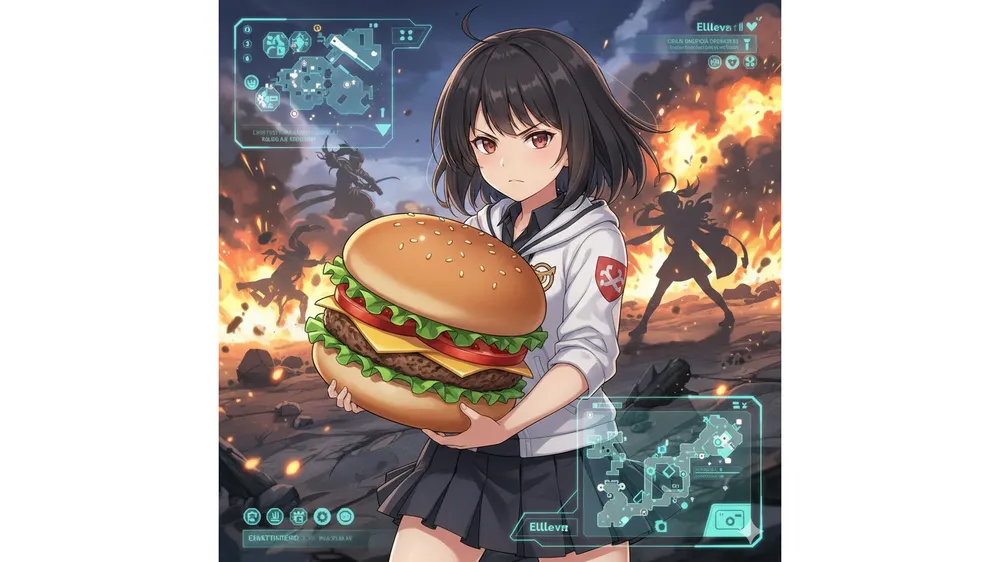 이터널 리턴 일레븐(부거) 캐릭터가 전장에서 진지한 표정으로 서 있는 랭크 공략 썸네일