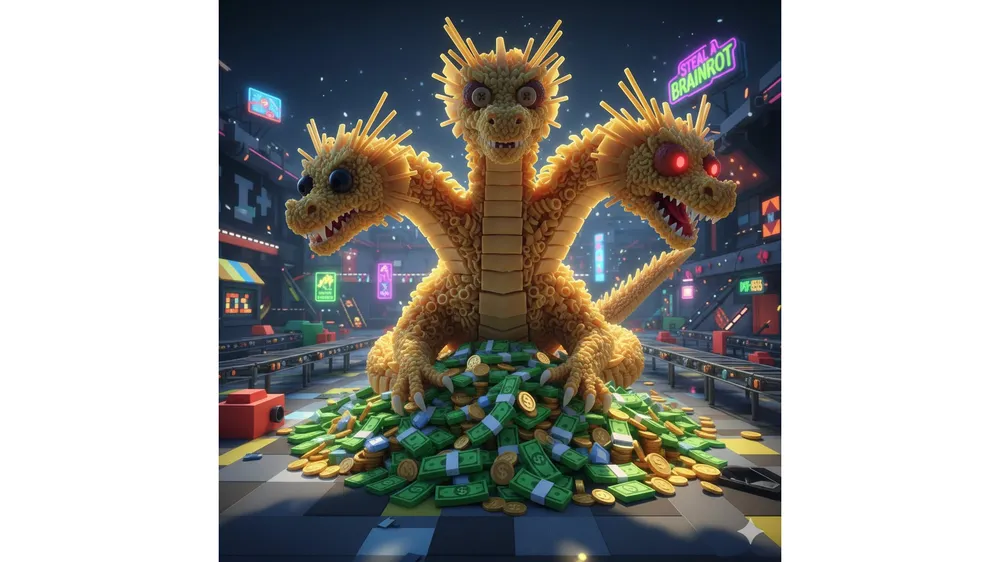 브레인로트 훔치기 히드라 드래곤 카넬로니 3개 머리 상세 이미지