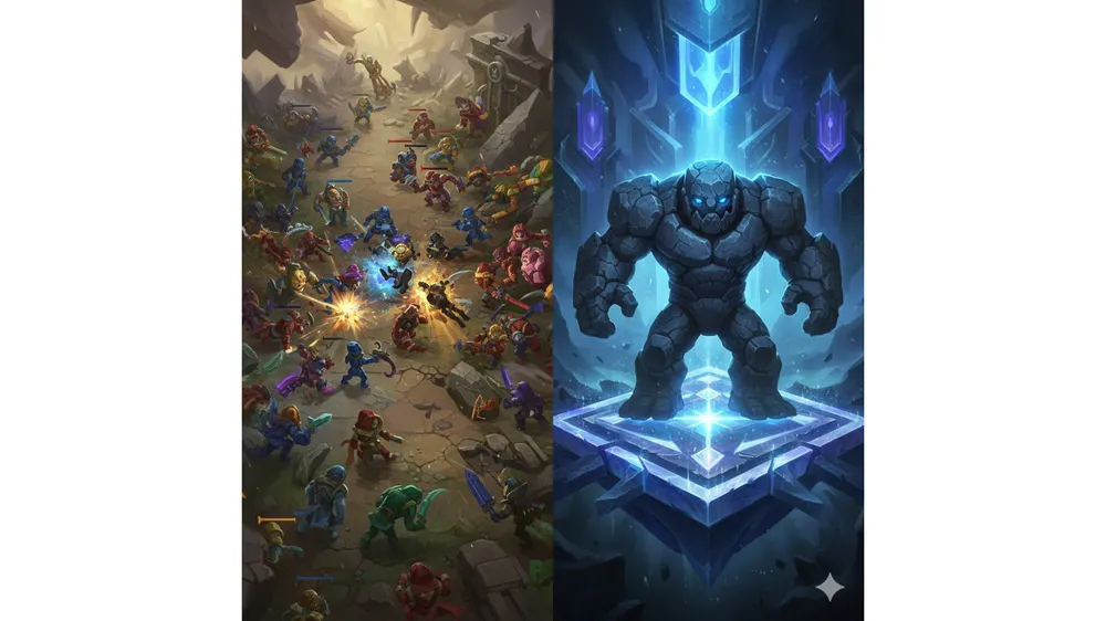 롤 저티어 탈출 공략 썸네일, 말파이트와 티어 상승 이미지