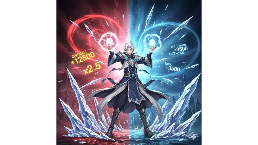 Read more about the article 마비노기 모바일 마법사 스탯 공략: 치명타 vs 스킬위력 종결 가이드 (2026 최신)