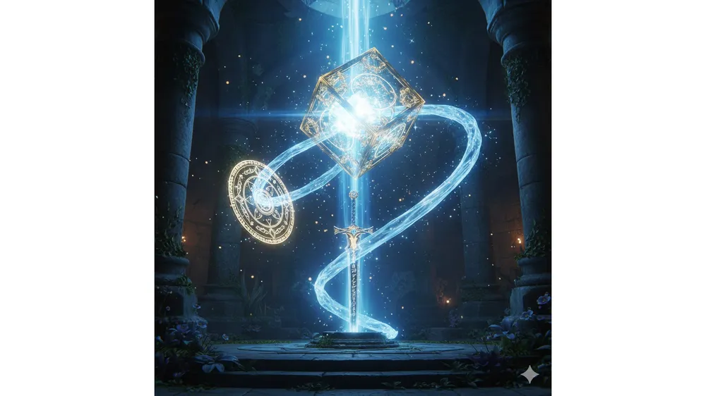 메이플스토리 무보엠 수저 공략을 위한 신비로운 무기와 큐브 에너지 이미지