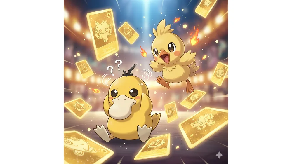 포켓몬 카드 게임 포켓 고라파덕 아차모 겟 챌린지 이벤트 대표 이미지