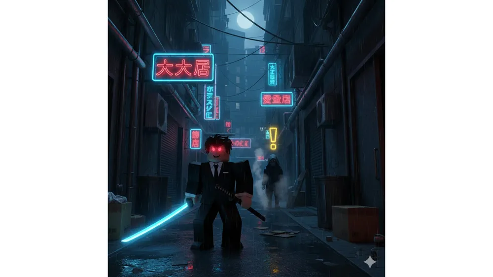 로블록스 데빌 헌터 NPC 위치와 퀘스트를 수행하는 캐릭터의 모습