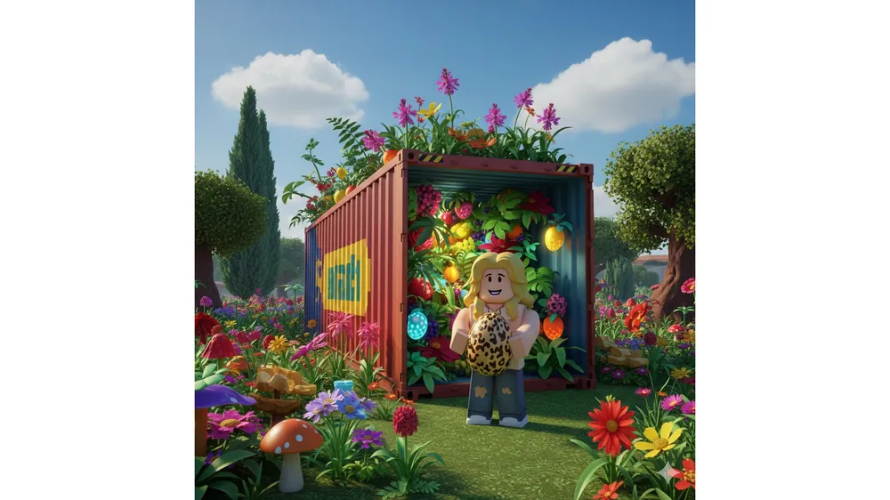 로블록스 그로우 어 가든 사파리 하베스트 이벤트 NPC 조이스와 사파리 에그