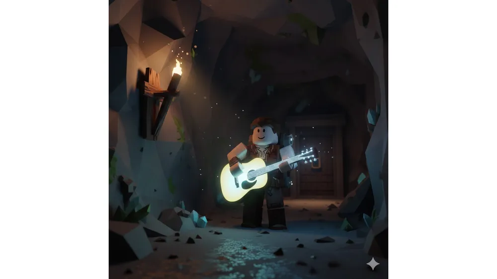 로블록스 더 포지 바드 기타 퀘스트 위치 비밀 동굴 썸네일