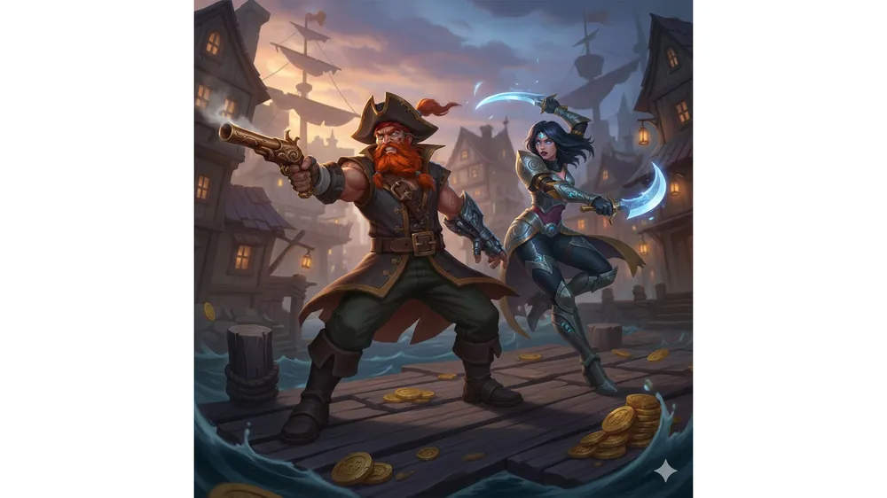 TFT 갱플랭크와 다이애나 덱 공략 대표 이미지