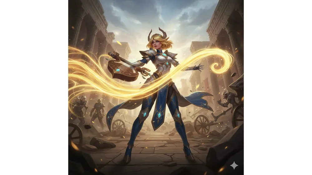 롤토체스 시즌16 데마시아 소나 덱 메인 썸네일 이미지