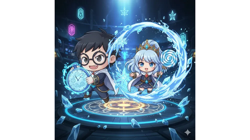 트릭컬 줘팸터 공략 왕디 시저 고학쿨감덱 핵심 일러스트